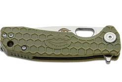 Couteau pliant Honey Badger Flipper Small 01HO010 manche nylon / fibres de verre vert kaki 9,4cm