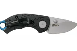 Couteau pliant Kershaw Aftereffect KS.1180 manche en nylon/fibre de verre noir motif angulaire 7,6cm