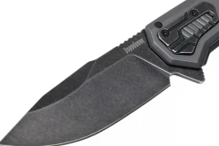 Couteau pliant Kershaw Cannonball KS.2061 blackwash manche en acier gris 11,4cm