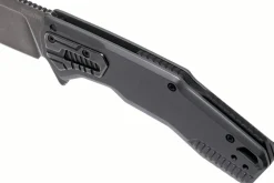 Couteau pliant Kershaw Cannonball KS.2061 blackwash manche en acier gris 11,4cm