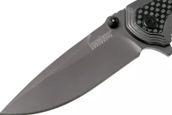 Couteau pliant Kershaw Fringe KS.8310 manche en acier/fibres de carbone 10,5cm