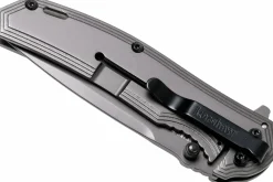 Couteau pliant Kershaw Fringe KS.8310 manche en acier/fibres de carbone 10,5cm