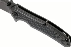 Couteau pliant Kershaw Fringe KS.8310 manche en acier/fibres de carbone 10,5cm