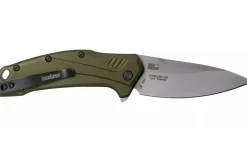 Couteau pliant Kershaw Link Olive KS.1776OLSW manche en aluminium anodisé vert 11,2cm