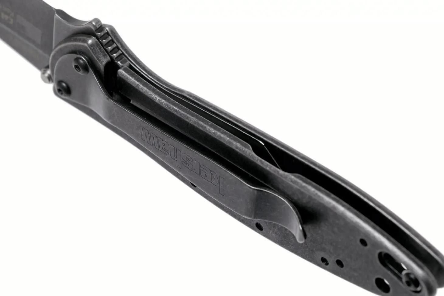 Couteau pliant Kershaw Random Leek Blackwash KS.1660RBW manche en acier inox 10,2cm