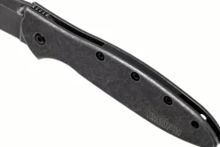 Couteau pliant Kershaw Random Leek Blackwash KS.1660RBW manche en acier inox 10,2cm