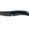 Couteau pliant Kershaw Reverb XL KS.1225 manche en fibre de carbone et G10 bleu/noir 10,9cm