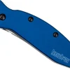 Couteau pliant Kershaw Scallion Navy Blue KS.1620NB manche en aluminium anodisé bleu 8,9cm