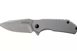 Couteau pliant Kershaw Valve KS.1375 manche en nylon/fibre de verre argenté 8,3cm