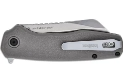 Couteau pliant Kershaw Wharf KS.1414 manche en nylon renforcé de fibre de verre gris 10cm