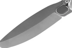 Couteau pliant K2 Kids 812173 manche inox décor super héros 9,5cm + étui suédine