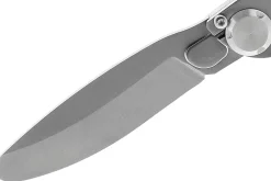 Couteau pliant K2 Kids 812171 manche inox décor chimie 9,5cm + étui suédine