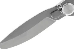 Couteau pliant K2 Kids 812170 manche inox décor soleil 9,5cm + étui suédine
