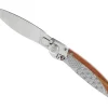 Couteau pliant K2.11M manche sandalwood et acier décor rosaces 11,5cm