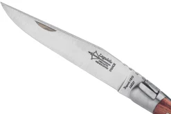 Couteau pliant Laguiole Arbalète G.DAVID 4272 manche en bois de rose 12cm + mitres en inox + tire-bouchon