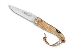 Couteau pliant Laguiole Claude Dozorme manche olivier 12cm + tire-bouchon
