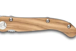 Couteau pliant Laguiole Claude Dozorme manche olivier 12cm