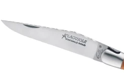 Couteau pliant Laguiole GILLES 5612 manche en genévrier 12cm avec mitre mate