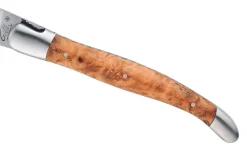 Couteau pliant Laguiole GILLES 5612 manche en genévrier 12cm avec mitre mate