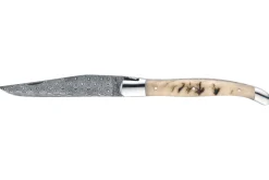 Couteau pliant Laguiole GILLES 5732 manche corne de bélier 12cm avec mitre