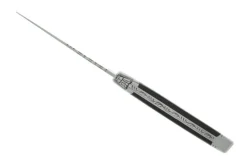 Couteau pliant Laguiole LE FIDELE acier Sandvik manche bois d'ébène 12cm
