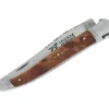 Couteau pliant Laguiole LE FIDELE acier Sandvik manche bois de thuya 12cm