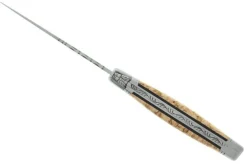 Couteau pliant Laguiole LE FIDELE acier Sandvik manche bouleau 12cm