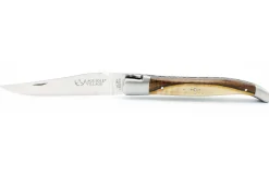 Couteau pliant Laguiole Village manche en pistachier 12cm avec mitre