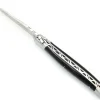 Couteau pliant Laguiole Village manche en corne 12cm avec mitre