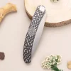 Couteau pliant Le Coq Français Celtic artisanal manche bois d'olivier 11,5cm + étui