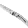 Couteau pliant Le Thiers Liner Lock Claude Dozorme tête de mort 10,5cm