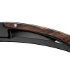 Couteau pliant Le Thiers Liner Lock Claude Dozorme acier noir bois de vallernia 10,5cm