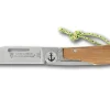 Couteau pliant Liner London Claude Dozorme manche teck 11cm