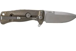 Couteau pliant LionSteel SR22 manche titanium 10cm pic brise-vitre