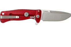 Couteau pliant LionSteel SR22 manche alu 10cm pic brise-vitre