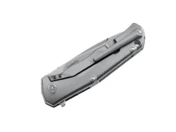 Couteau pliant LionSteel Tre manche 10cm + coffret bois