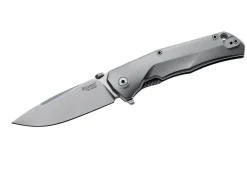 Couteau pliant LionSteel Tre manche 10cm + coffret bois