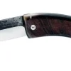 Couteau pliant Lo Pastre carbone semi-brut manche corne de chèvre 12cm