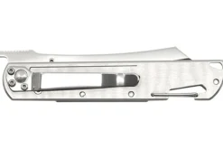Couteau pliant LUG Higo LUSP3SHBLB manche en acier et G10 noir et bleu 11cm