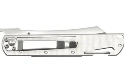 Couteau pliant LUG Higo LUSP3SHB manche en acier et G10 noir 11cm