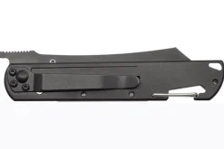 Couteau pliant LUG Higo Titanium LUSP3THB manche en acier et G10 noir 11cm
