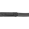 Couteau pliant LUG Higo Titanium LUSP3THBD manche en acier et G10 désert et noir 11cm