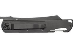 Couteau pliant LUG Higo Titanium LUSP3THBD manche en acier et G10 désert et noir 11cm