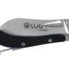 Couteau pliant LUG SP2SBB noir et bleu manche en G10 et acier 11,6cm avec mousqueton