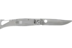 Couteau pliant Lug SP1SB noir manche en G10 et acier 11cm avec clip
