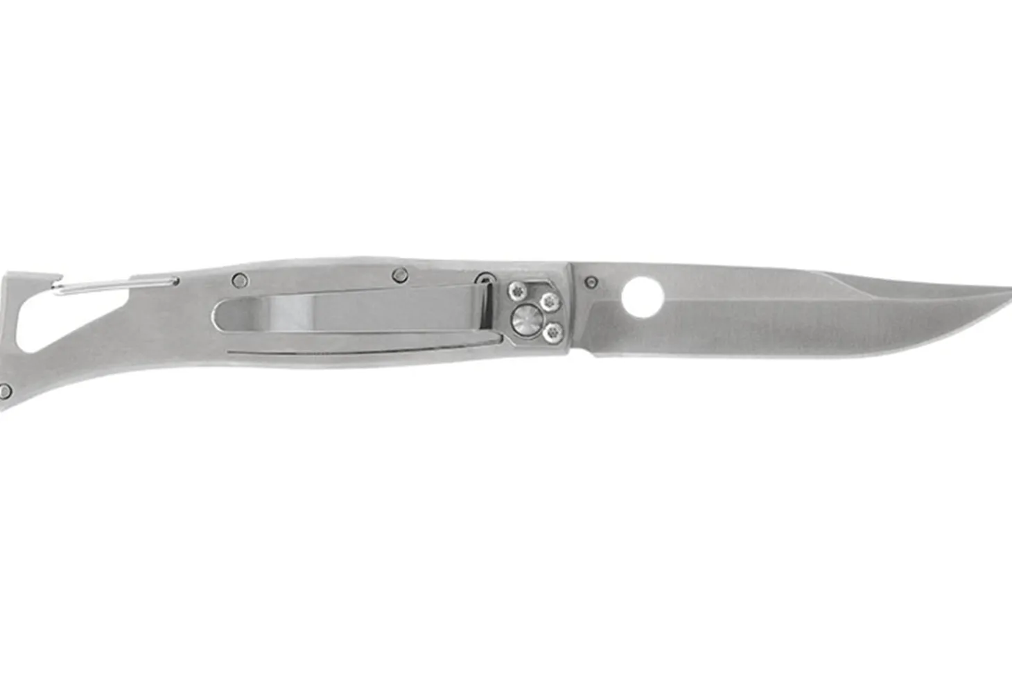 Couteau pliant Lug SP1SB noir manche en G10 et acier 11cm avec clip