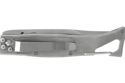 Couteau pliant Lug SP1SB noir manche en G10 et acier 11cm avec clip