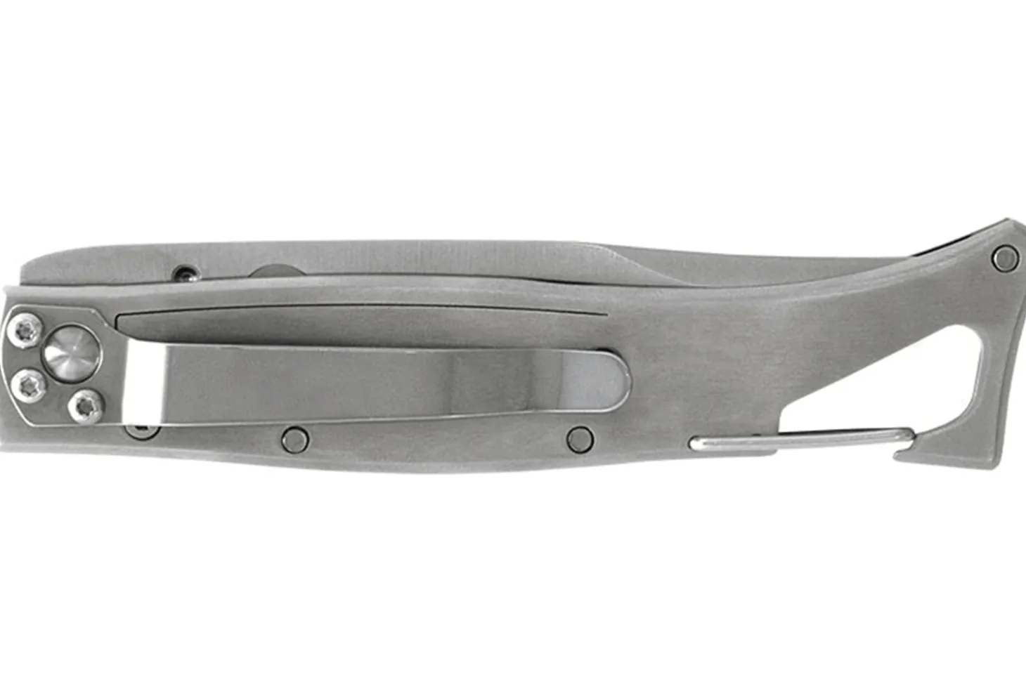 Couteau pliant Lug SP1SB noir manche en G10 et acier 11cm avec clip