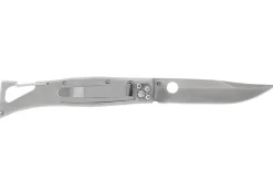 Couteau pliant LUG SP1SRB noir et rouge manche en G10 et acier 11cm avec clip