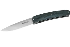 Couteau pliant Maserin Mini Gourmet 381-FB manche hêtre bleu 10cm